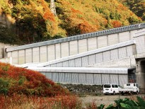 北陸新幹線 糸魚川歌川橋 梁保守用斜路の施工事例・実績写真